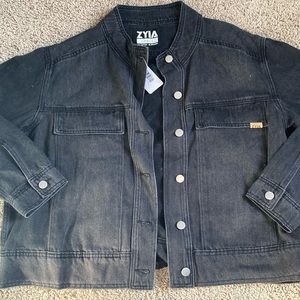 Zyia Black denim jacket